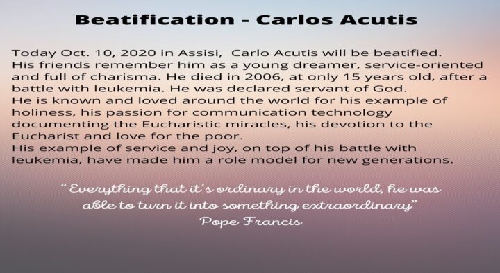 Venerable Carlos Acutis